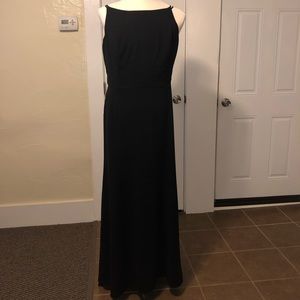 After Six Black Strappy Formal Dress Style 6758